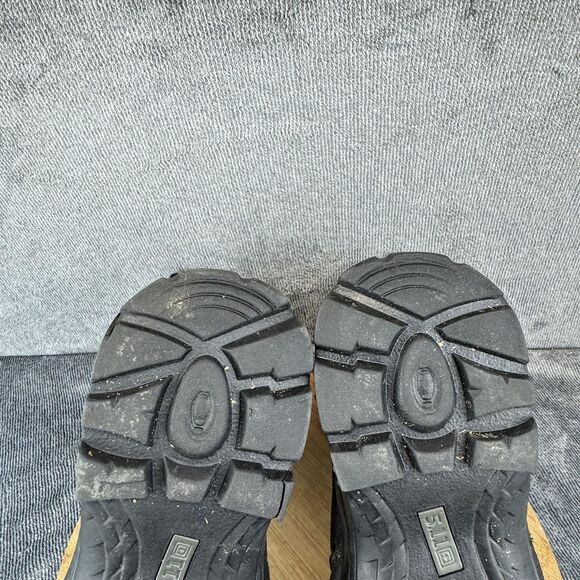 5.11 Tactical ATAC 2.0 8" Waterproof Side Zip Boots Mens Size 10.5 Black - Picture 9 of 11